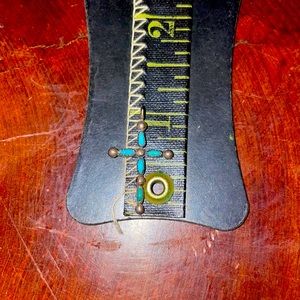 Vintage Turquoise Cross pendant